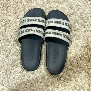 Victorias Secret PINK double strapped shoes